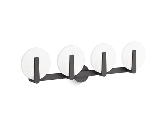 KOHLER K-38399-SC04-BLL Hint Four-light sconce - Matte Black