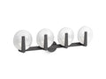 KOHLER K-38399-SC04S-BLL Hint Four-Light Sconce - Matte Black