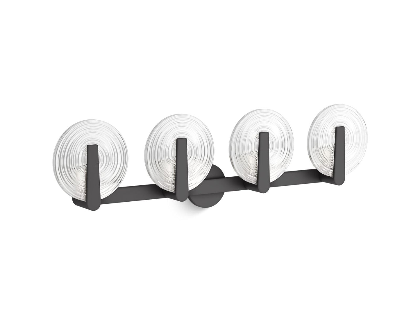 KOHLER K-38399-SC04S-BLL Hint Four-light sconce - Matte Black