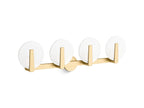 KOHLER K-38399-SC04-2GL Hint Four-Light Sconce - Brushed Moderne Brass
