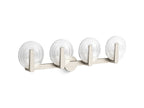 KOHLER K-38399-SC04S-BNL Hint Four-Light Sconce - Brushed Nickel
