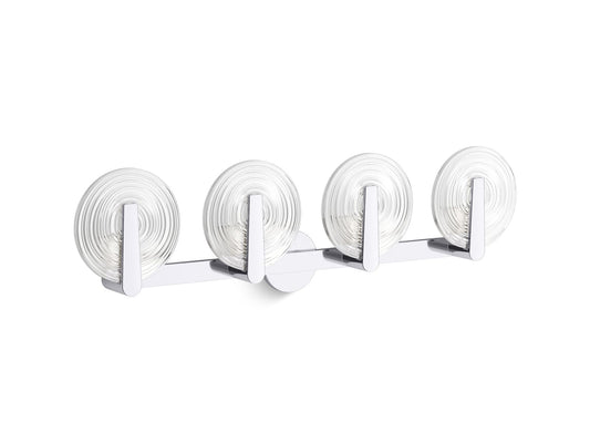 KOHLER K-38399-SC04S-CPL Hint Four-light sconce - Polished Chrome