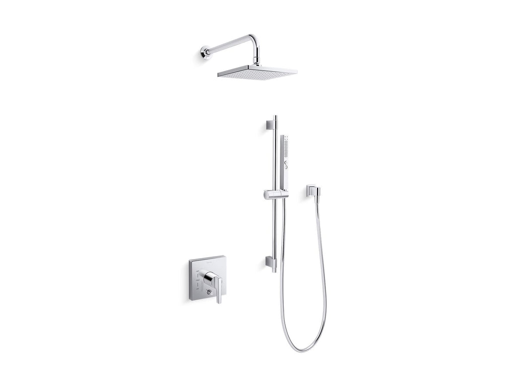 KOHLER K-26273-Y-CP Honesty Showering Kit, 2.5 Gpm - Polished Chrome