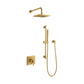 KOHLER K-26273-G-2MB Honesty Showering Package With Rite-Temp Valve In Vibrant Brushed Moderne Brass