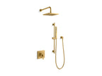 KOHLER K-26273-Y-2MB Honesty Showering Kit, 2.5 Gpm - Vibrant Brushed Moderne Brass