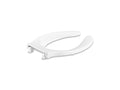 KOHLER K-29177-C-0 Stronghold Elongated Toilet Seat - White