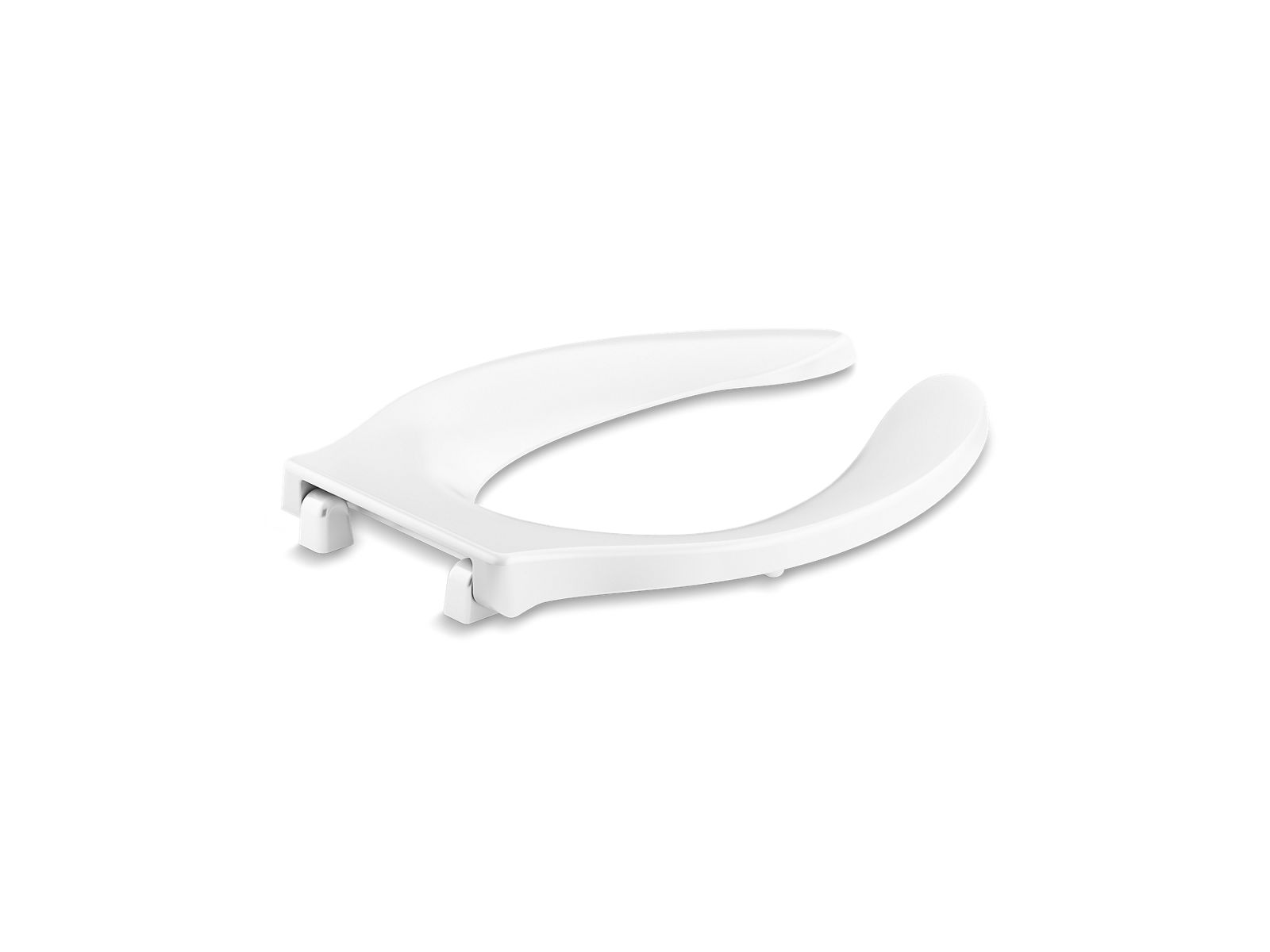 KOHLER K-29177-C-0 Stronghold Elongated Toilet Seat - White