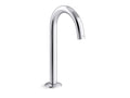KOHLER K-103MT86-SANA-CP Components Touchless Single-Hole Lavatory Faucet With Kinesis Sensor Technology, Tube Design, 0.5 Gpm - Polished Chrome