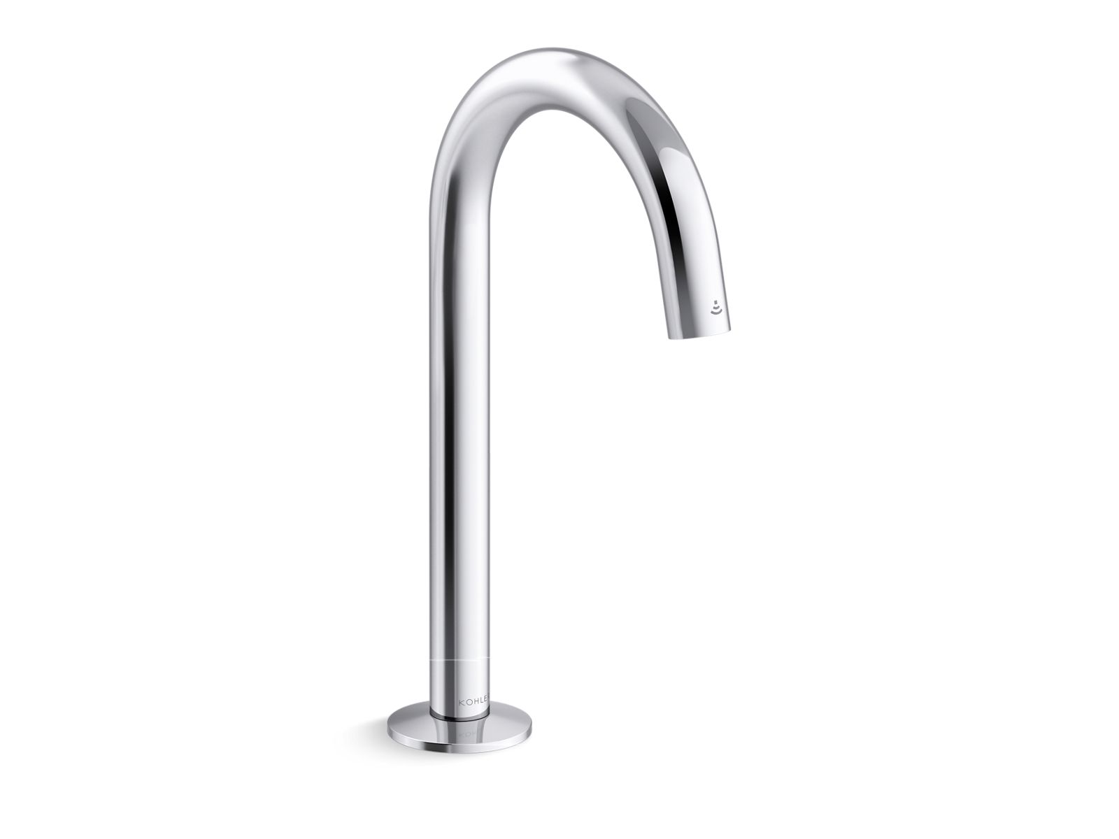 KOHLER K-103MT86-SANA-CP Components Touchless Single-Hole Lavatory Faucet With Kinesis Sensor Technology, Tube Design, 0.5 Gpm - Polished Chrome