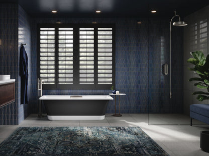 KOHLER Volute 63" x 28-3/8" freestanding bath with base - White, K-29328-P5B0-0