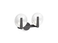 KOHLER K-38397-SC02S-BLL Hint Two-Light Sconce - Matte Black
