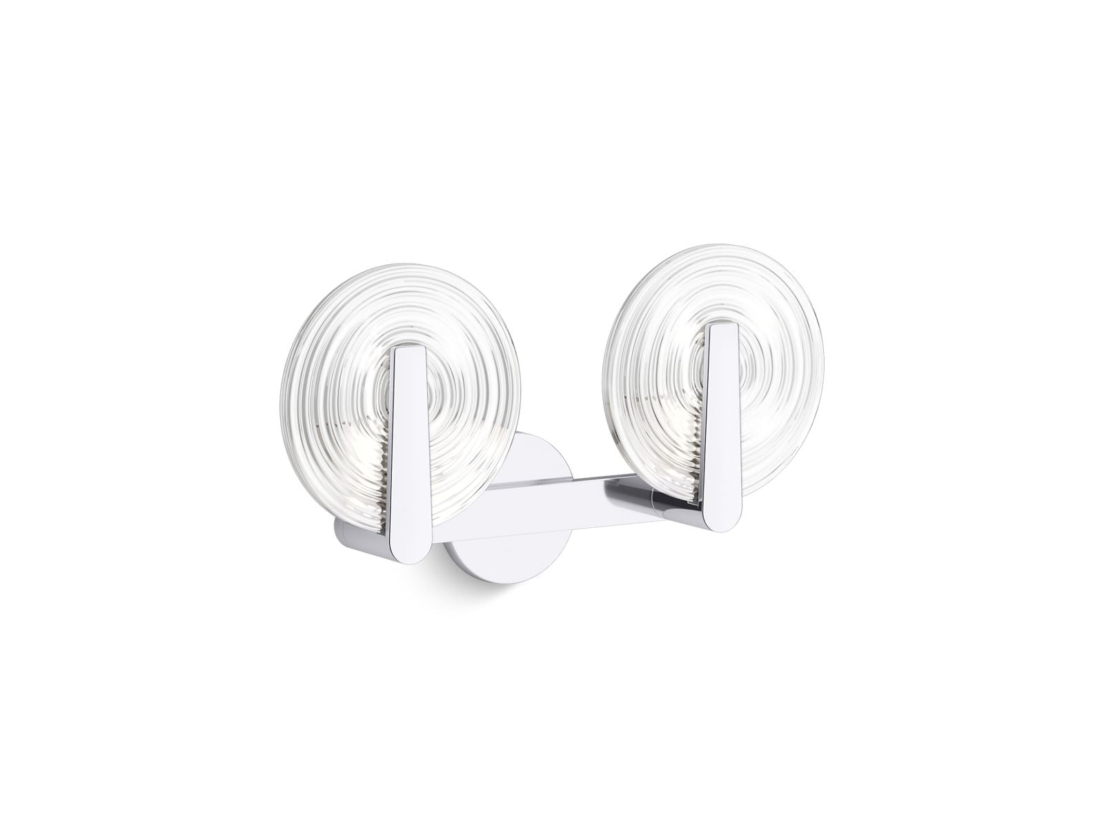 KOHLER K-38397-SC02S-CPL Hint Two-light sconce - Polished Chrome