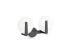 KOHLER K-38397-SC02-BLL Hint Two-Light Sconce - Matte Black