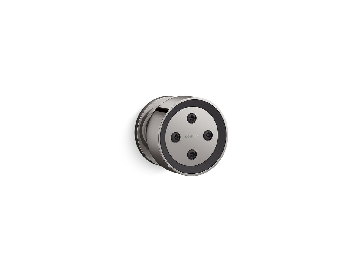 KOHLER K-26299-TT Statement Round Single-Function Body Spray, 2.5 Gpm - Vibrant Titanium