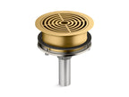 KOHLER K-30928-2MB Aquifer Grated Drain - Vibrant Brushed Moderne Brass