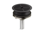KOHLER K-30928-BL Aquifer Grated Drain - Matte Black