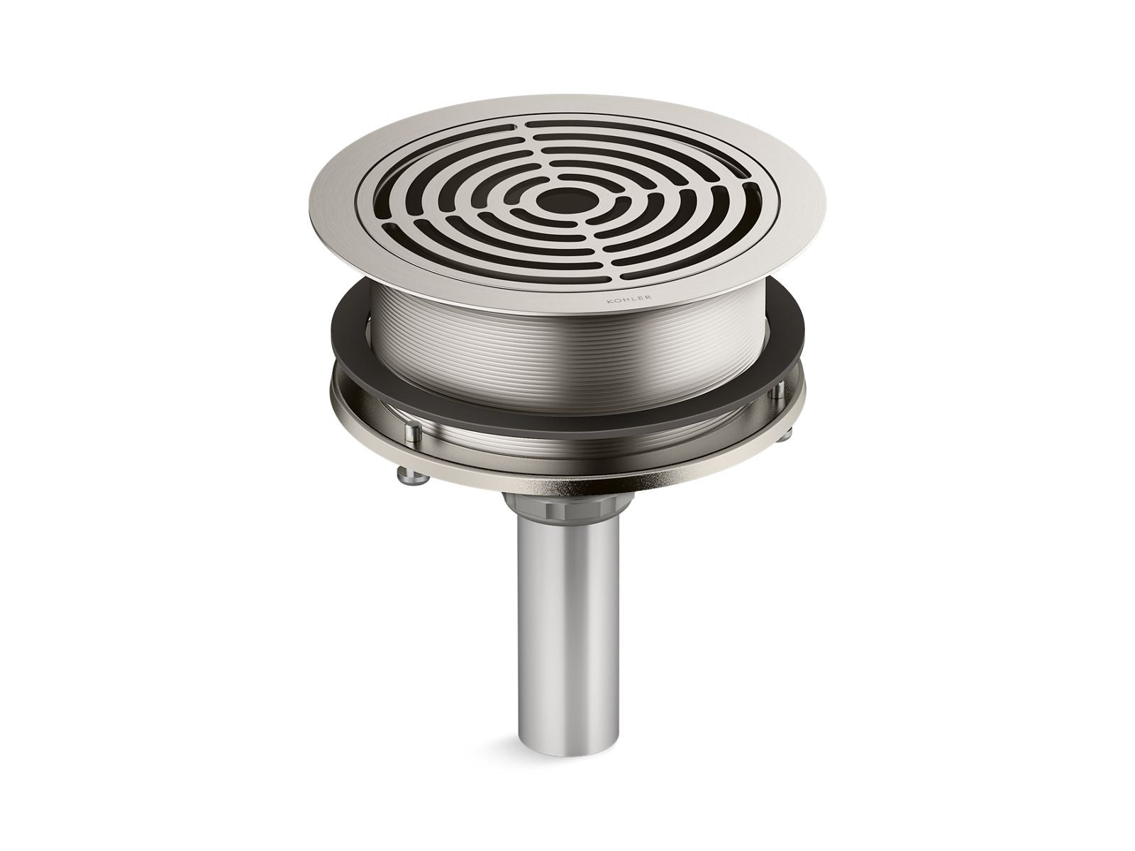 KOHLER Aquifer Grated drain in Vibrant Stainless - K-30928-VS