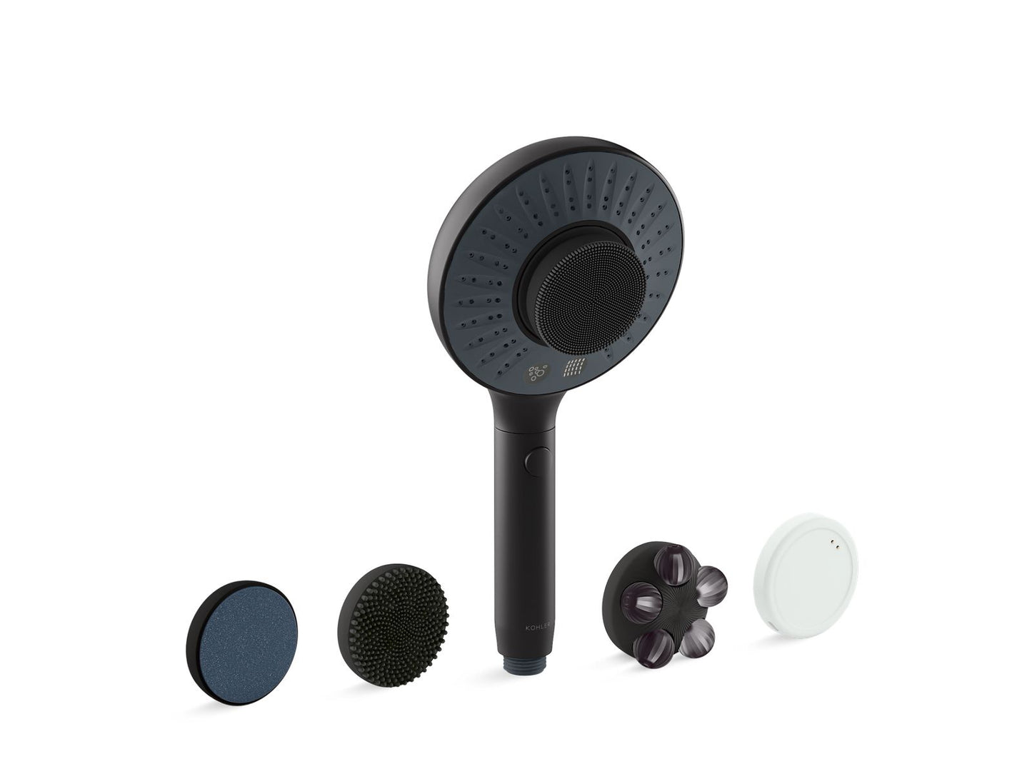 KOHLER K-28682-G-BL Spaviva Two-Function Handshower With All-In-One Cleansing Device 1.75 GPM In Matte Black