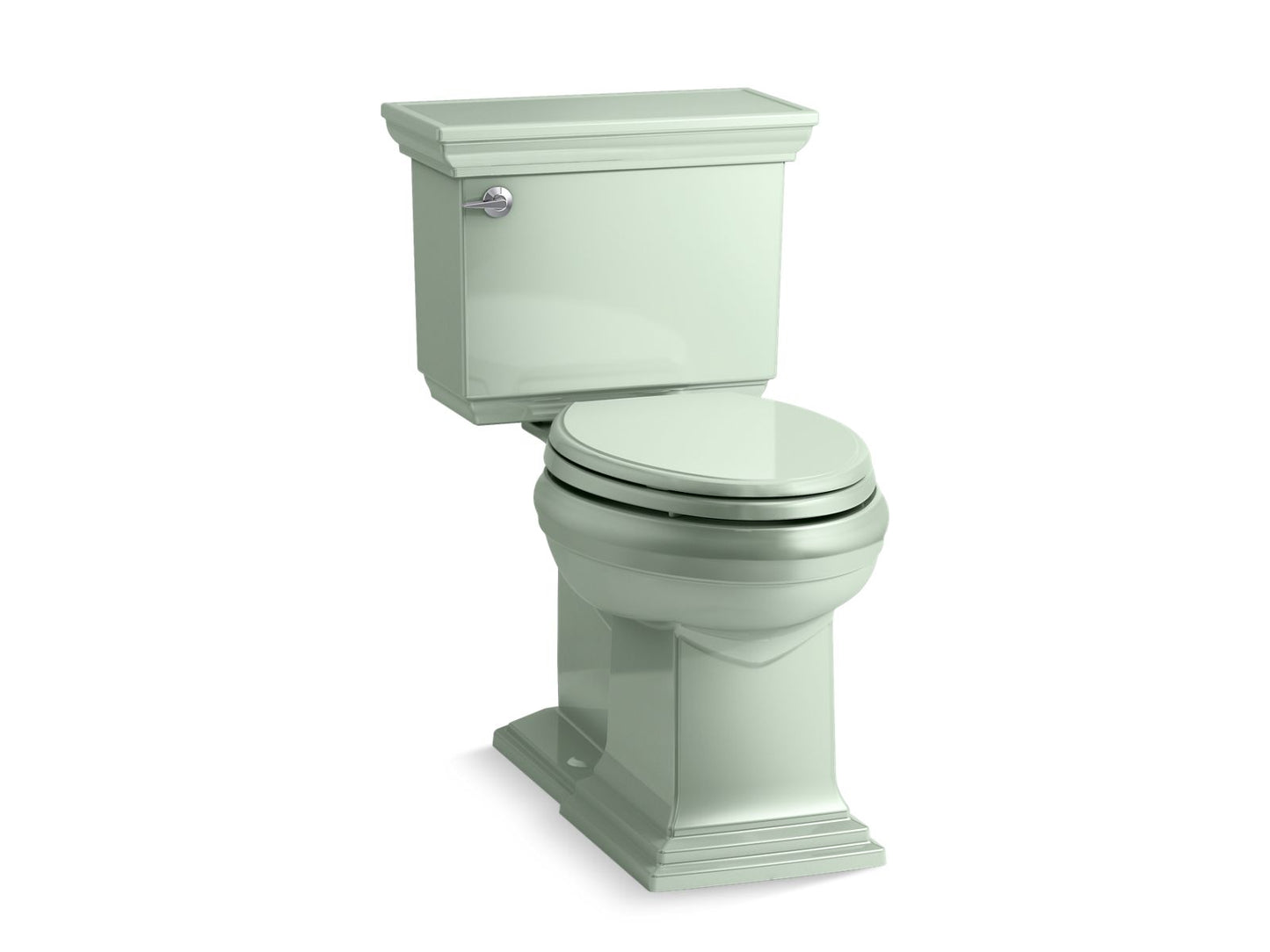 Kohler K-6669-42 Memoirs Stately Two-Piece Elongated With Concealed Trapway, 1.28 Gpf In Aspen Green