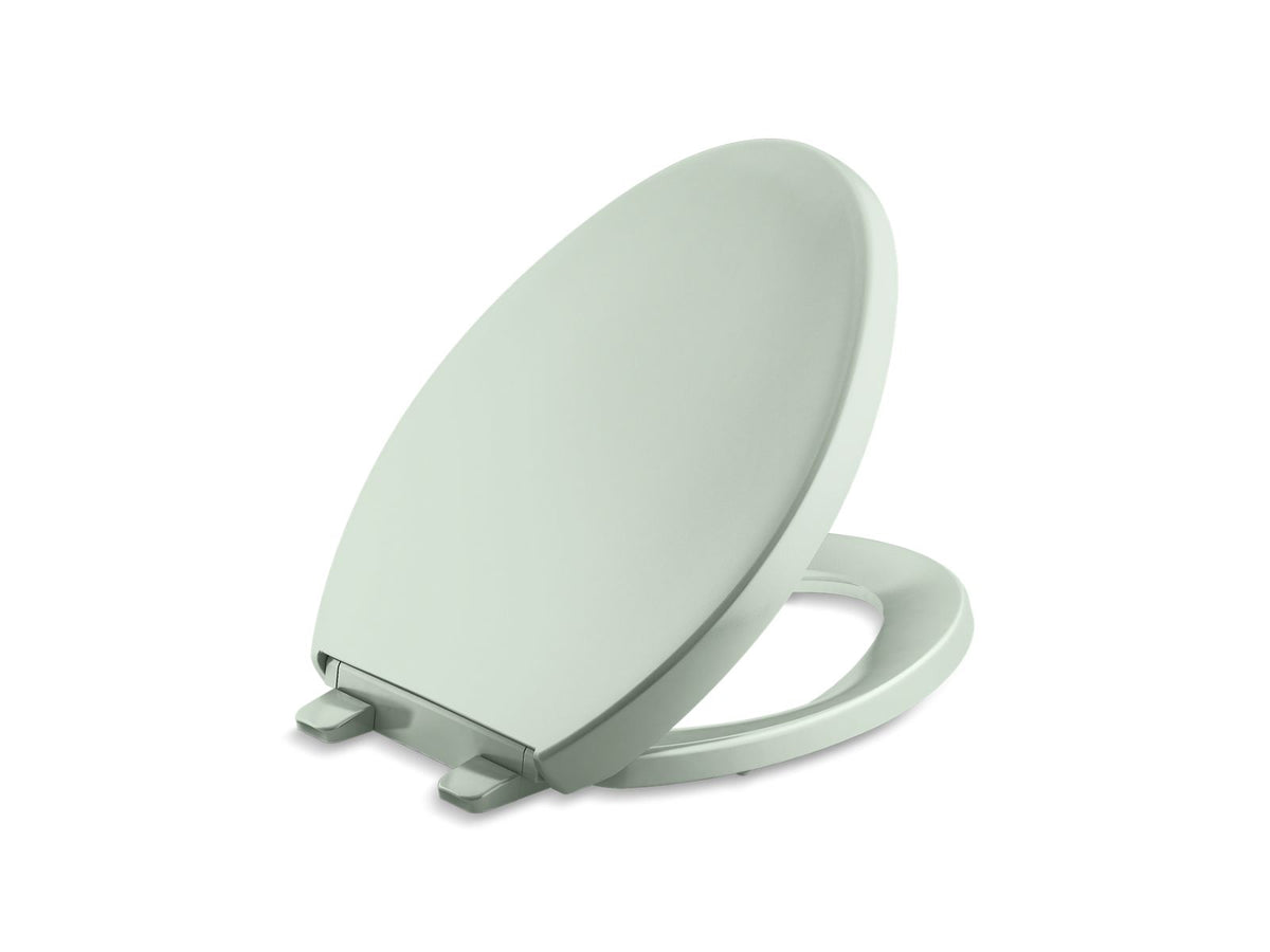 KOHLER K-4008-42 Reveal Quiet-Close Elongated Toilet Seat - Aspen Green