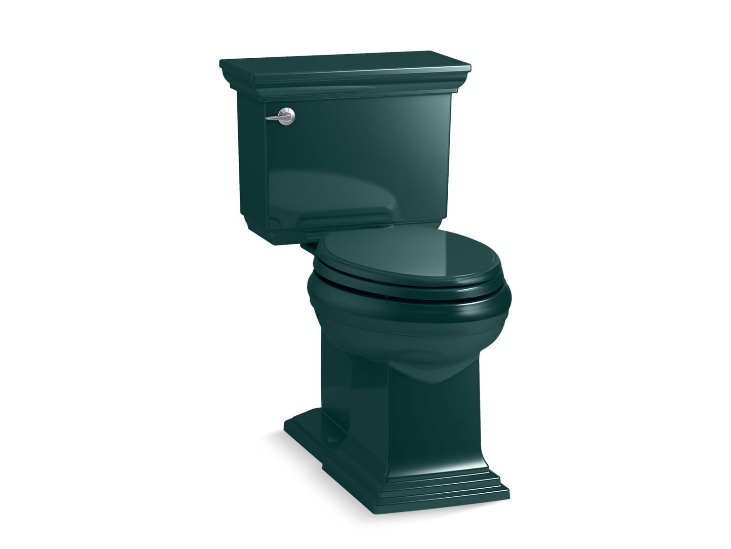 Kohler K-6669-17 Memoirs Stately Two-Piece Elongated With Concealed Trapway, 1.28 Gpf In Teal