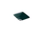 KOHLER K-6584-17 Iron/Tones 17" Top-/Undermount Single-Bowl Bar Sink - Teal