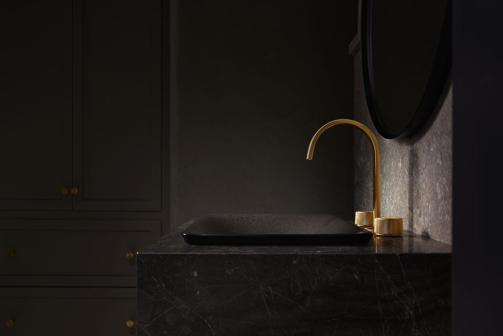 KOHLER K-77974-8-SN Components Oyl Bathroom Sink Faucet Handles - Vibrant Polished Nickel