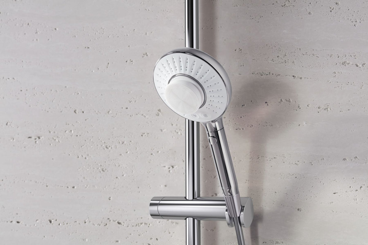 KOHLER K-28682-Y-BL Spaviva Two-Function Handshower With All-In-One Cleansing Device, 2.5 Gpm - Matte Black