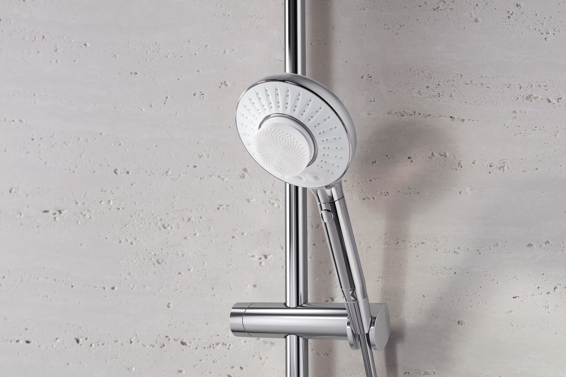 KOHLER K-28682-Y-BL Spaviva Two-Function Handshower With All-In-One Cleansing Device, 2.5 Gpm - Matte Black