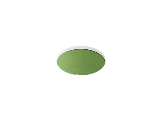 KOHLER K-6565-34 Porto Fino 18-1/2 in. Top-/Undermount Single-Bowl Bar Sink In Fresh Green