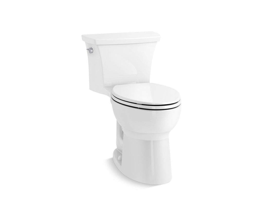 KOHLER K-26813-0 Highline One-Piece Elongated Toilet, 1.28 Gpf - White