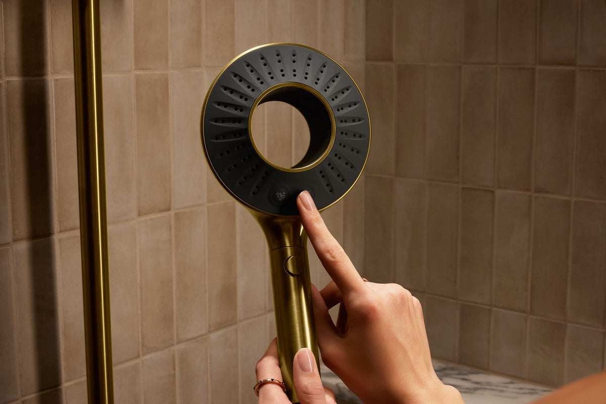 KOHLER K-28682-Y-BL Spaviva Two-Function Handshower With All-In-One Cleansing Device, 2.5 Gpm - Matte Black