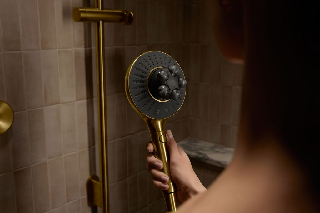 KOHLER K-28682-Y-BL Spaviva Two-Function Handshower With All-In-One Cleansing Device, 2.5 Gpm - Matte Black