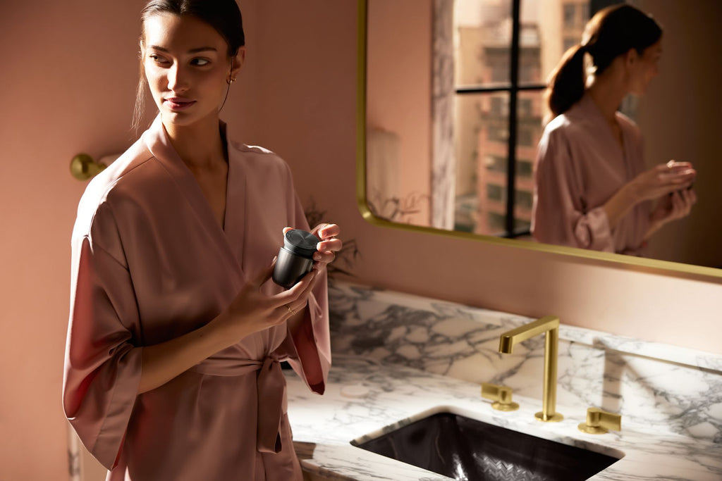 KOHLER K-28682-Y-BL Spaviva Two-Function Handshower With All-In-One Cleansing Device, 2.5 Gpm - Matte Black