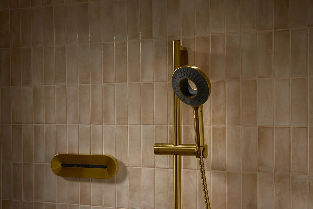 KOHLER K-28681-Y-2MB Spaviva Two-Function Handshower, 2.5 Gpm - Vibrant Brushed Moderne Brass