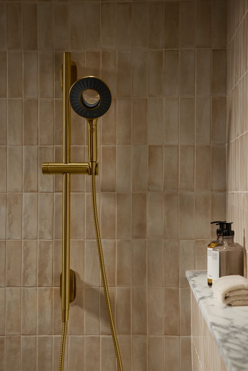 KOHLER K-28681-Y-2MB Spaviva Two-Function Handshower, 2.5 Gpm - Vibrant Brushed Moderne Brass