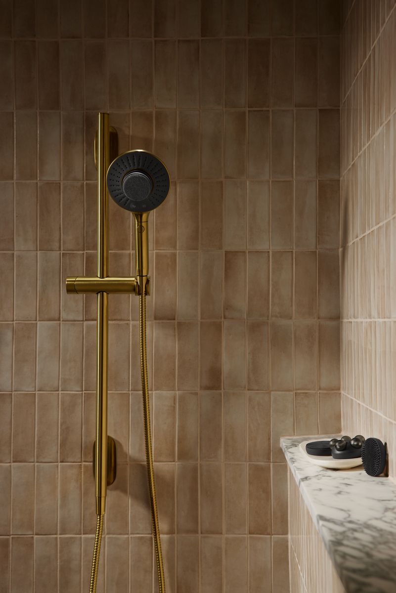 KOHLER K-28682-Y-BL Spaviva Two-Function Handshower With All-In-One Cleansing Device, 2.5 Gpm - Matte Black