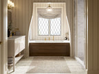 KOHLER K-35913-4-2MB Castia By Studio Mcgee Deck-Mount Bath Faucet With Handshower - Vibrant Brushed Moderne Brass