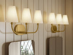 KOHLER K-32257-SC03-CPL Kernen By Studio Mcgee Three-Light Sconce - Polished Chrome