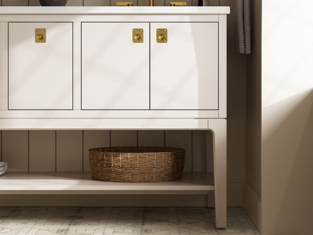 KOHLER K-35024-DWG Seagrove By Studio Mcgee 24" Bathroom Vanity Cabinet With Sink And Quartz Top - Ferrous Grey