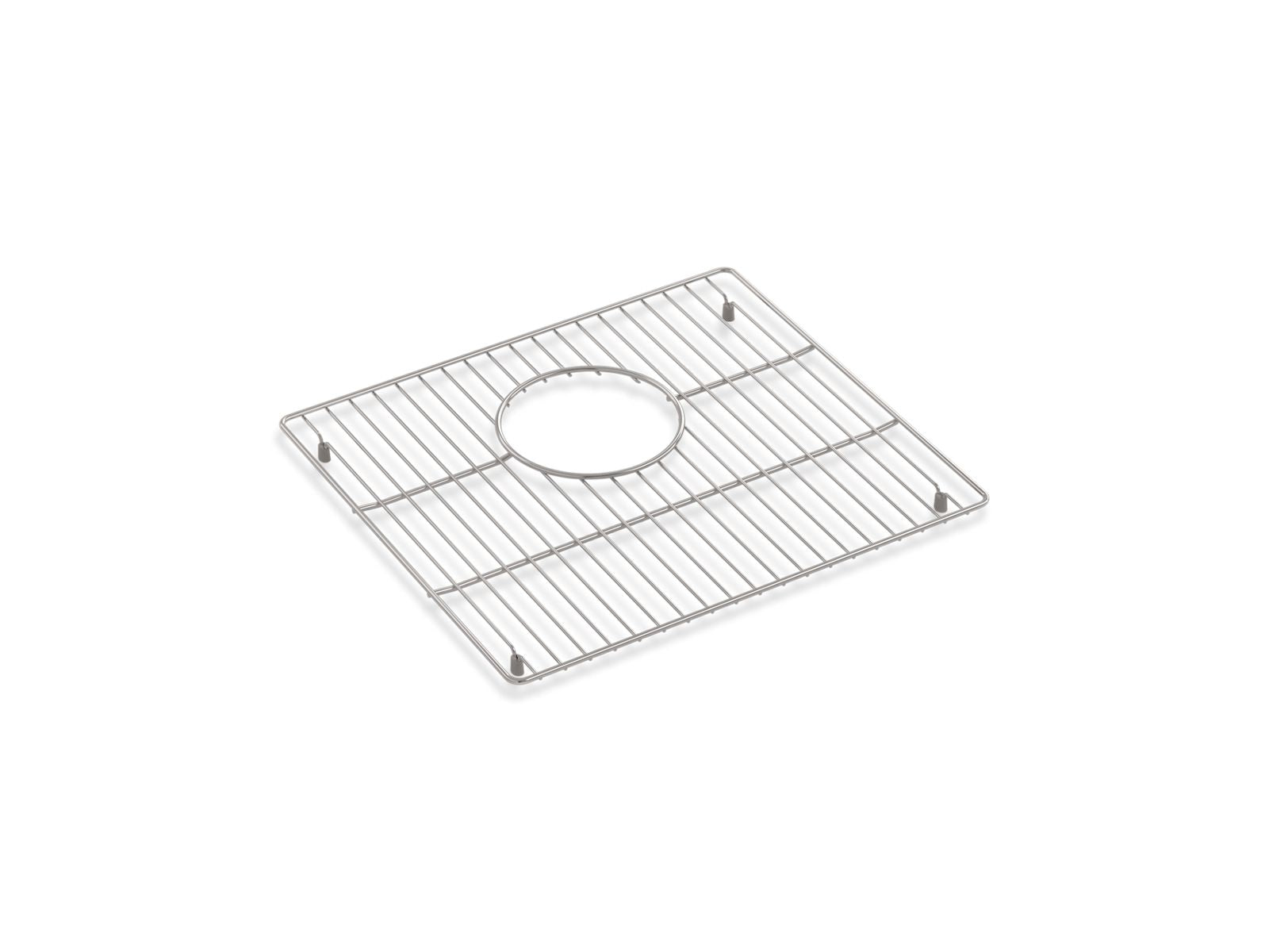 KOHLER K-33675-ST Strive Left-Side Sink Rack - Stainless Steel