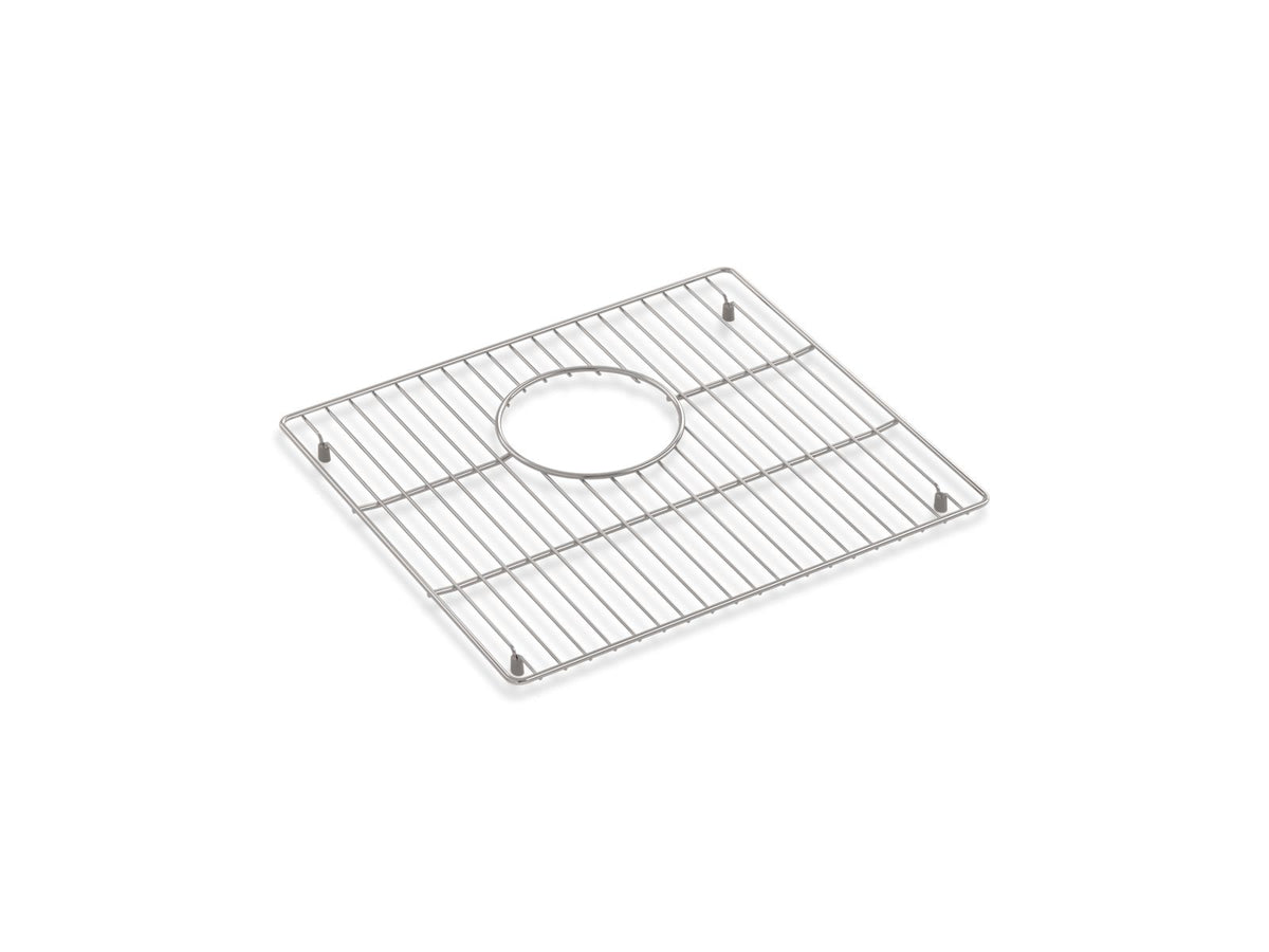 KOHLER K-33675-ST Strive Left-Side Sink Rack - Stainless Steel
