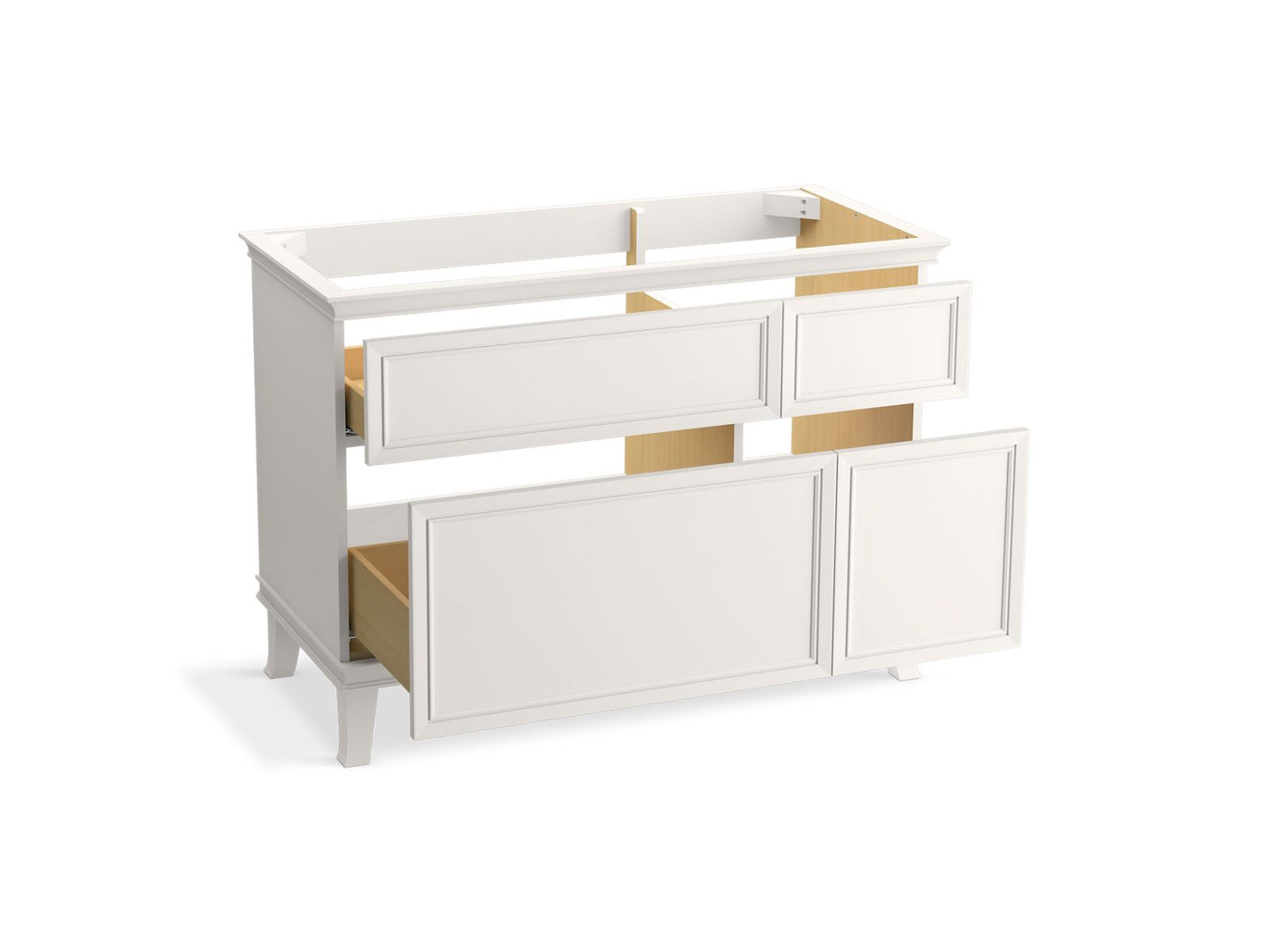 Kohler K-29481-1WA Artifacts 48 In. Bathroom Vanity Cabinet In Linen White