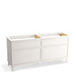 Kohler K-29482-1WA Artifacts 72 In. Bathroom Vanity Cabinet In Linen White