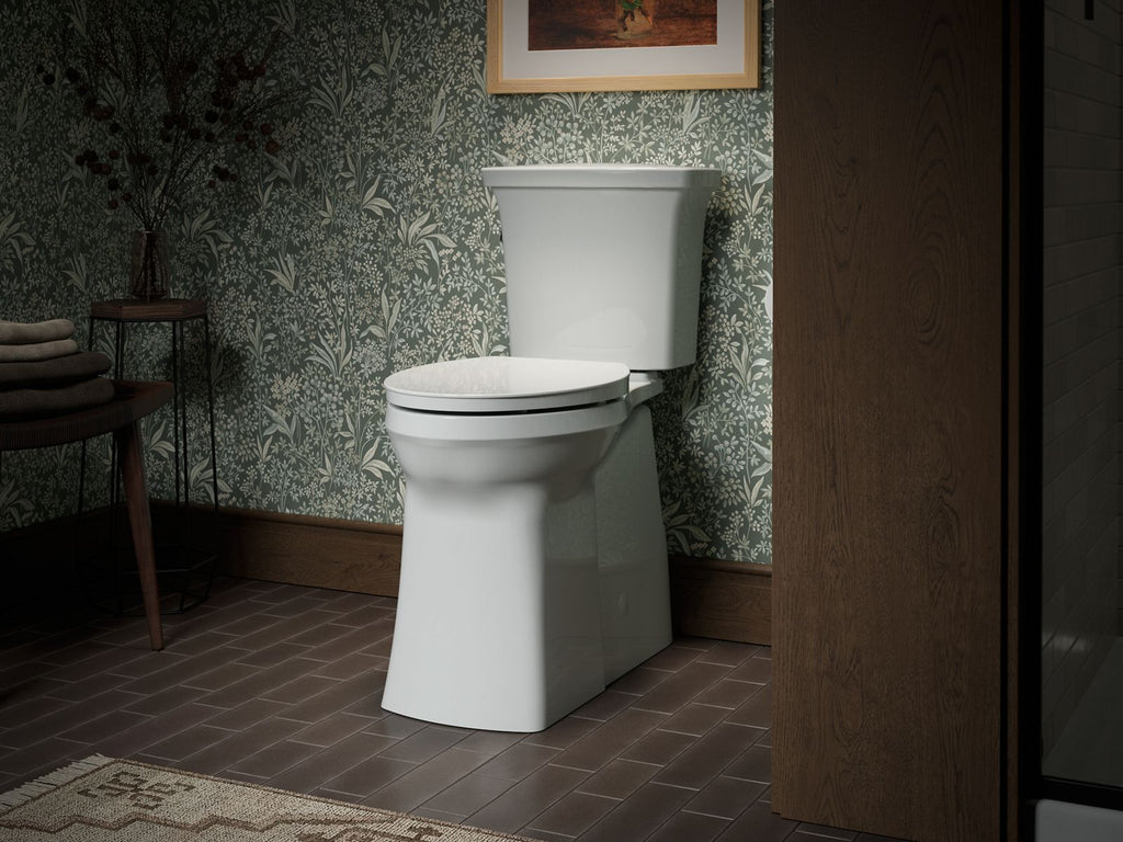 KOHLER K-26801-0 Impro Readylatch Quiet-Close Elongated Toilet Seat - White