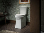KOHLER K-26801-0 Impro Readylatch Quiet-Close Elongated Toilet Seat - White