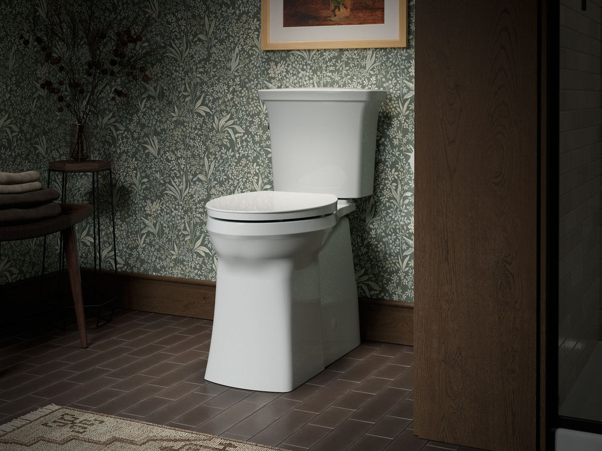 KOHLER K-26801-0 Impro Readylatch Quiet-Close Elongated Toilet Seat - White