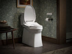 KOHLER K-28229-0 Purewash E725 Elongated Bidet Toilet Seat With Remote Control - White