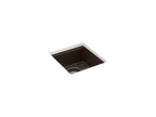 KOHLER K-33711-CM2 Billings 17-1/2" Undermount Bar Sink - Matte Brown