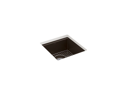 KOHLER K-33711-CM2 Billings 17-1/2" undermount bar sink - Matte Brown